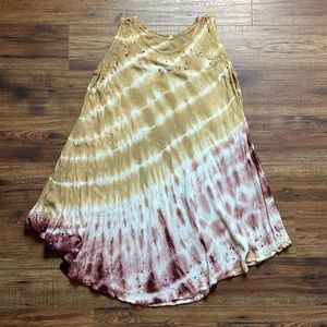 Size L summer tie dye dress